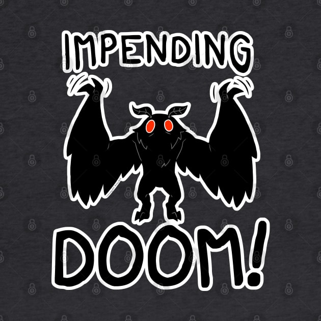 Impending Doom! (Mothman) by LunawingArt